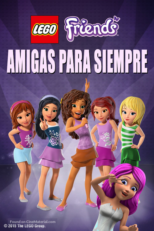 LEGO Friends: Girlz 4 Life - Mexican DVD movie cover