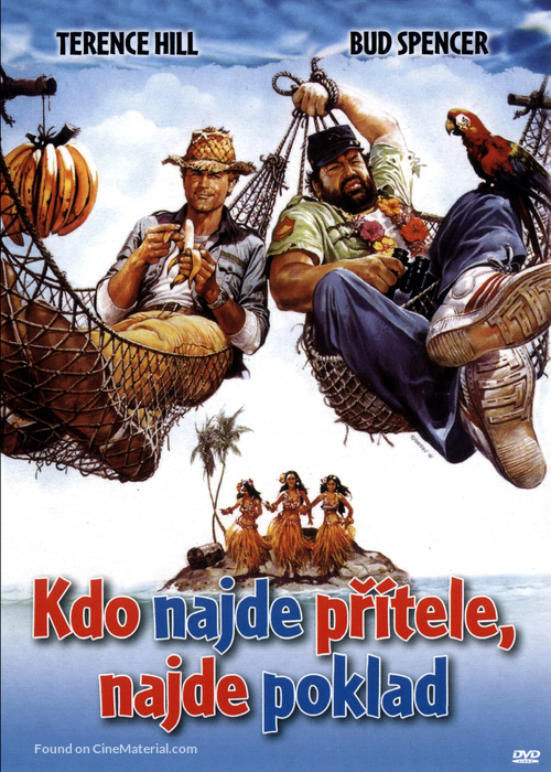 Chi trova un amico trova un tesoro - Czech DVD movie cover