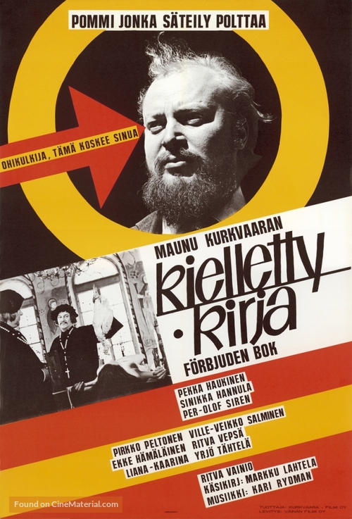 Kielletty kirja - Finnish Movie Poster