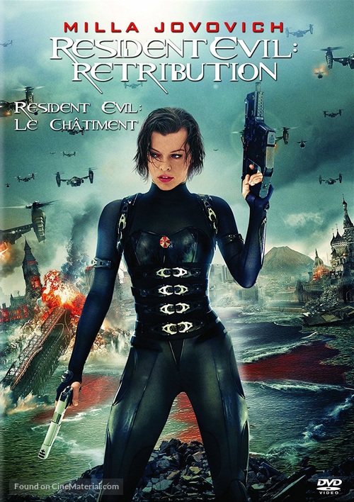 Resident Evil: Retribution - Canadian Movie Cover