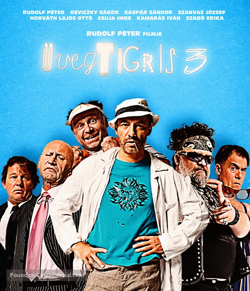 &Uuml;vegtigris 3. - Hungarian Blu-Ray movie cover