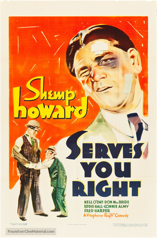 Serves You Right - Movie Poster
