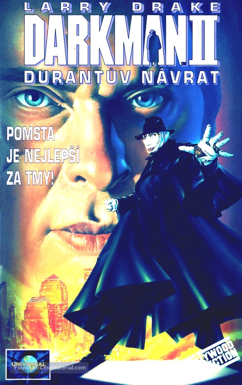 Darkman II: The Return of Durant - Czech Movie Cover