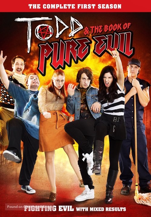 &quot;Todd and the Book of Pure Evil&quot; - DVD movie cover