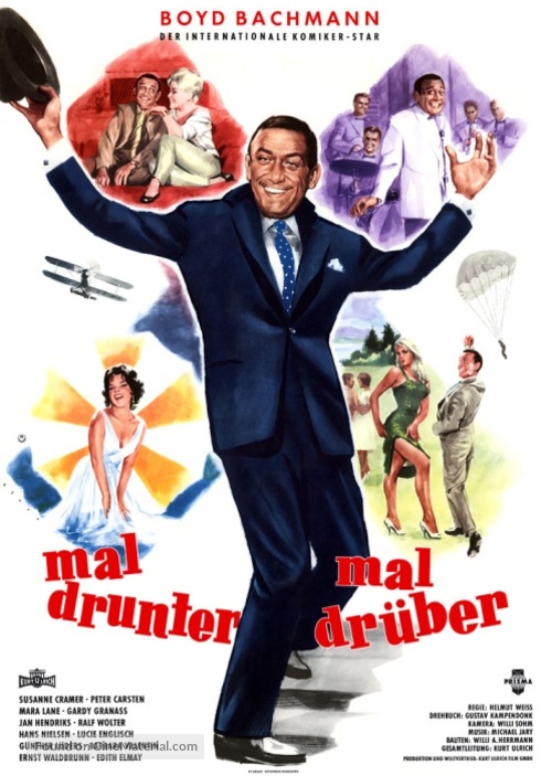 Mal drunter - mal dr&uuml;ber - German Movie Poster