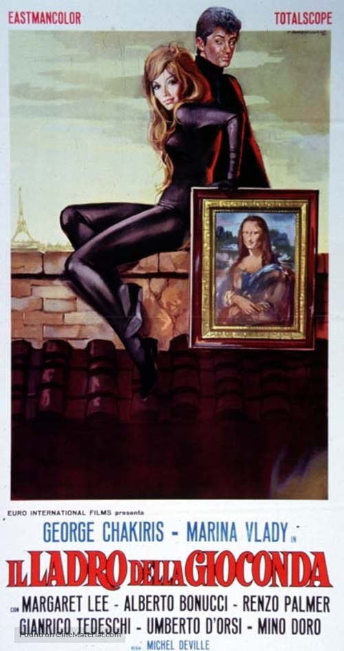Ladro della Gioconda, Il - Italian Movie Poster
