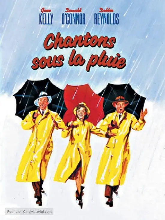 Singin&#039; in the Rain - French Movie Cover