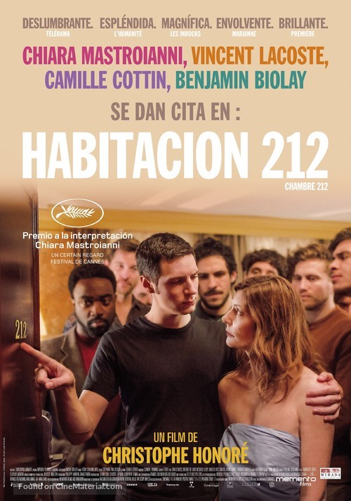 Chambre 212 - Argentinian Movie Poster