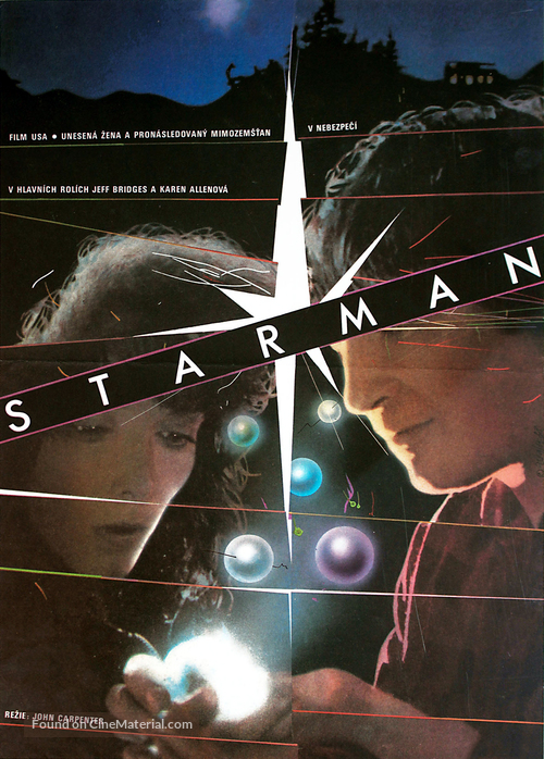 Starman - Czech Movie Poster