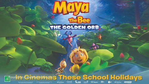 Maya the Bee 3: The Golden Orb - Australian Movie Poster