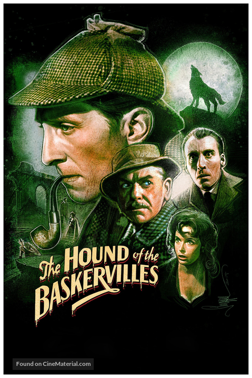 The Hound of the Baskervilles - British Movie Cover