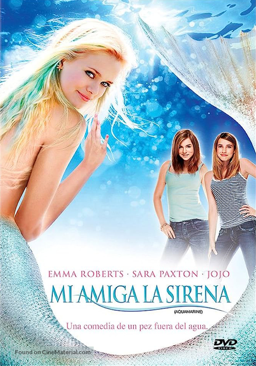 Aquamarine - Mexican Movie Cover