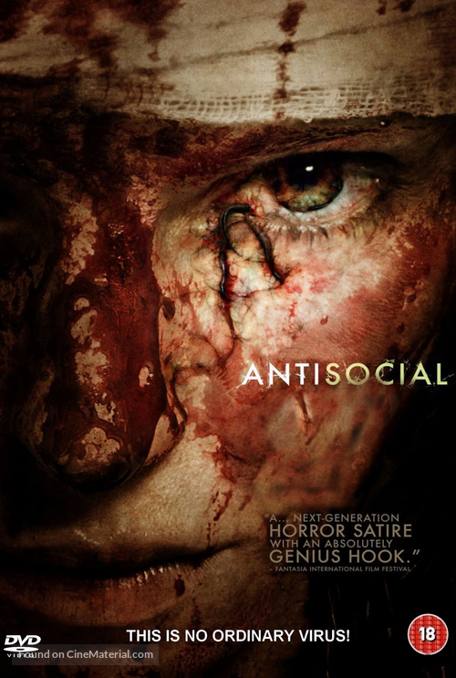 Antisocial - British DVD movie cover