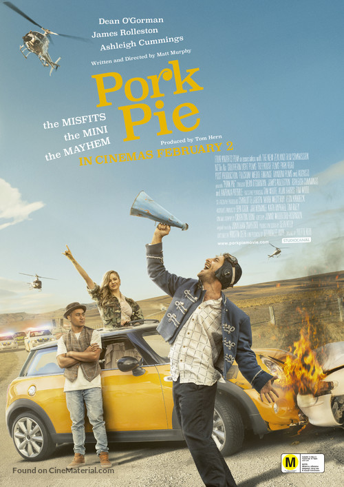 Pork Pie - New Zealand Movie Poster