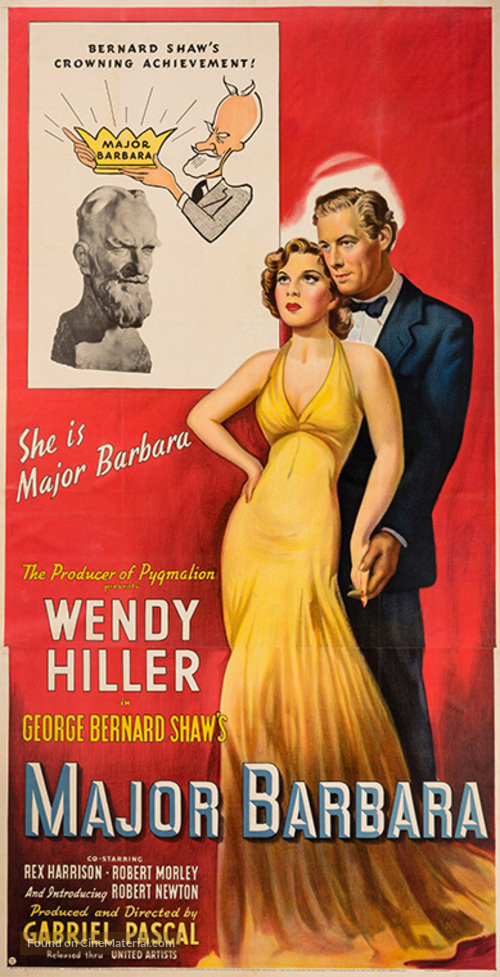 Major Barbara - Movie Poster