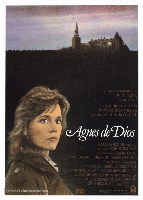 Agnes of God - Spanish Movie Poster