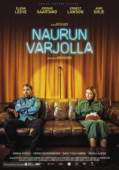 Naurun varjolla - Finnish Movie Poster