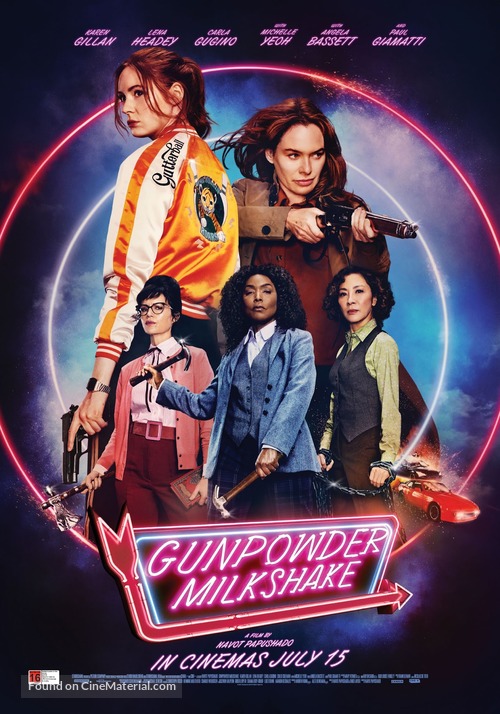 Gunpowder Milkshake - New Zealand Movie Poster