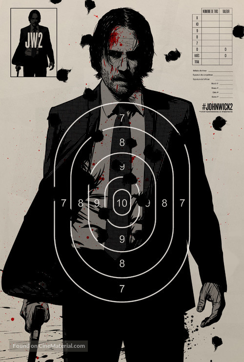 John Wick: Chapter Two - French Movie Poster