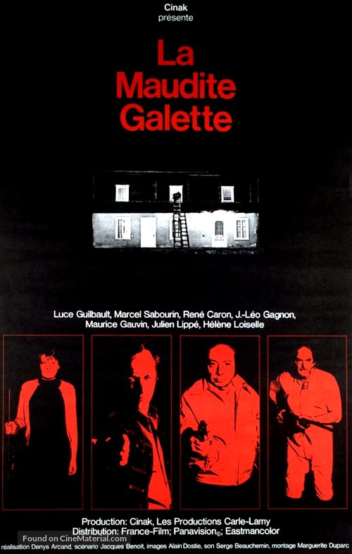 La maudite galette - French Movie Poster