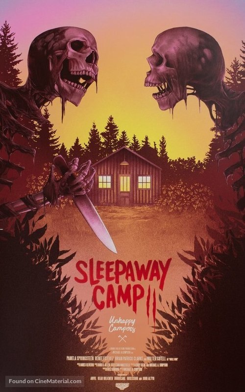 Sleepaway Camp II: Unhappy Campers - Movie Poster