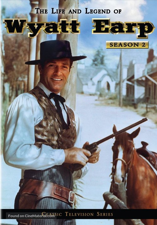 &quot;The Life and Legend of Wyatt Earp&quot; - DVD movie cover
