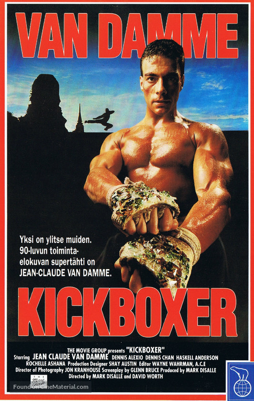 Kickboxer - Finnish Movie Cover