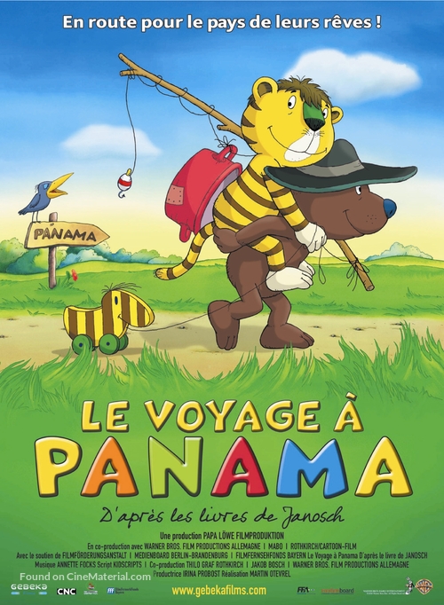 Oh wie sch&ouml;n ist Panama - French Movie Poster