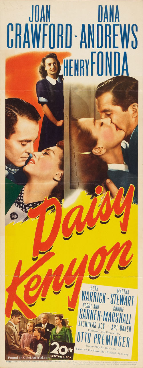 Daisy Kenyon - Movie Poster