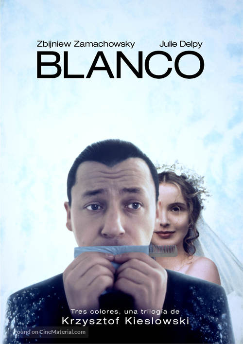Trois couleurs: Blanc - Spanish Movie Poster