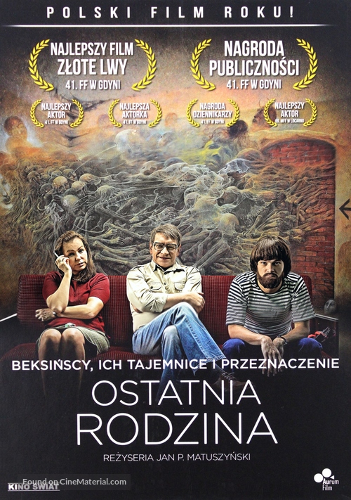 Ostatnia rodzina - Polish DVD movie cover