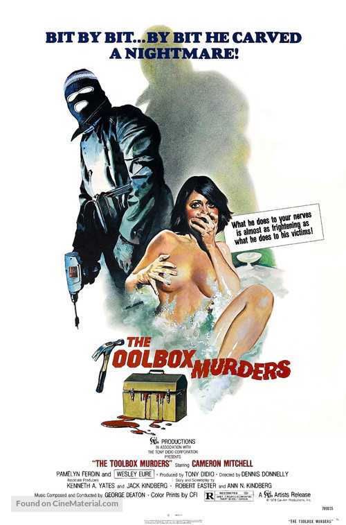 The Toolbox Murders - Theatrical movie poster