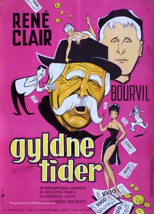 Tout l&#039;or du monde - Danish Movie Poster