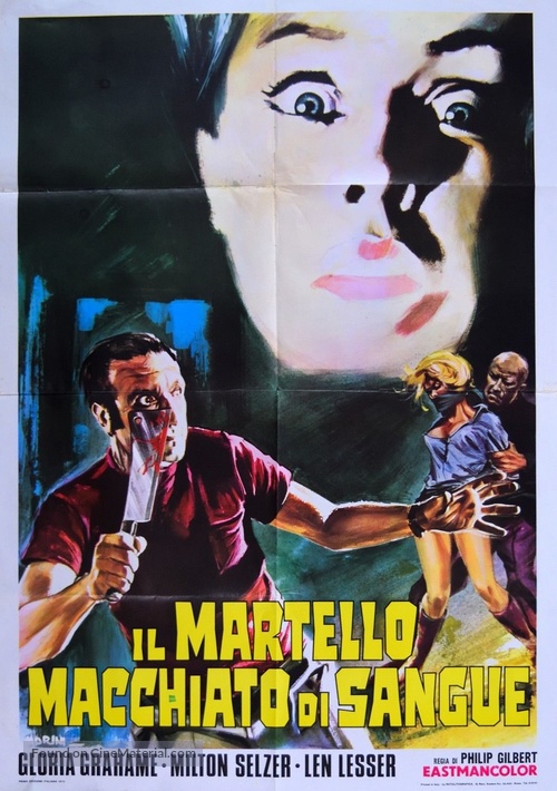 Blood and Lace - Italian Movie Poster