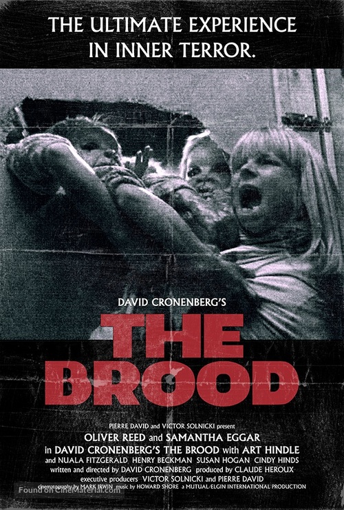 The Brood - Canadian Movie Poster