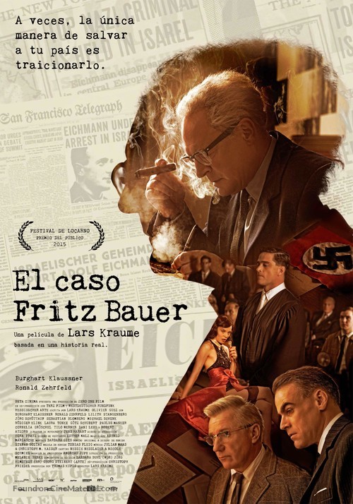 Der Staat gegen Fritz Bauer - Spanish Movie Poster