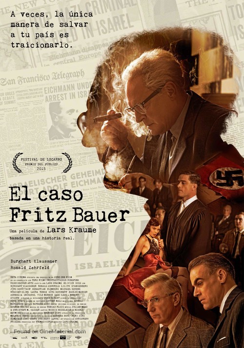 Der Staat gegen Fritz Bauer - Spanish Movie Poster