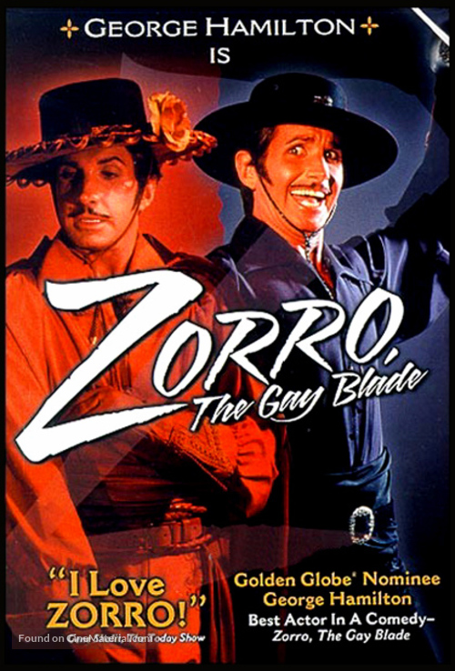 Zorro, the Gay Blade - Movie Cover