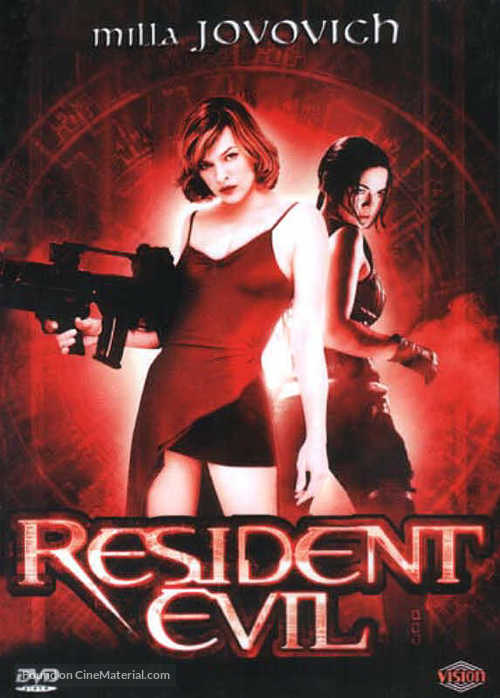 Resident Evil - Polish DVD movie cover
