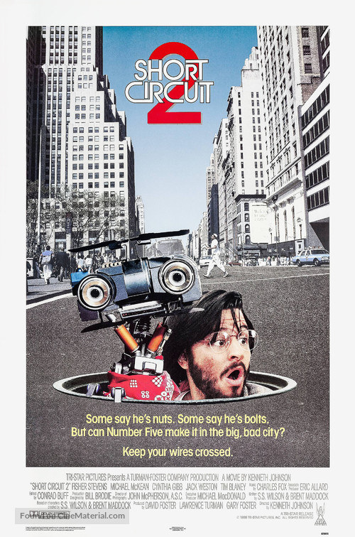 Short Circuit 2 - Movie Poster