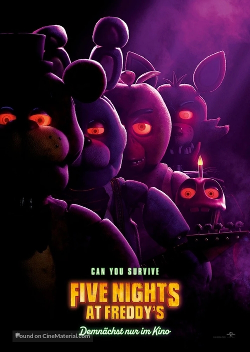 Five Nights at Freddy&#039;s - German Movie Poster