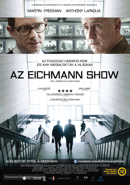 The Eichmann Show - Hungarian Movie Poster