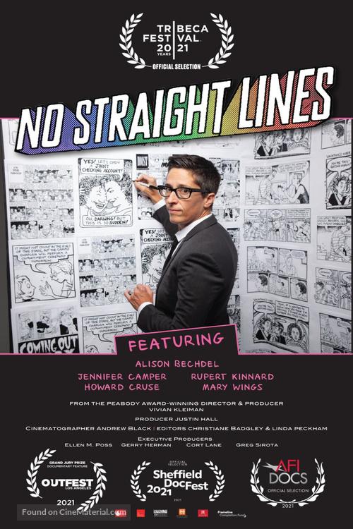 No Straight Lines: The Rise of Queer Comics - Movie Poster