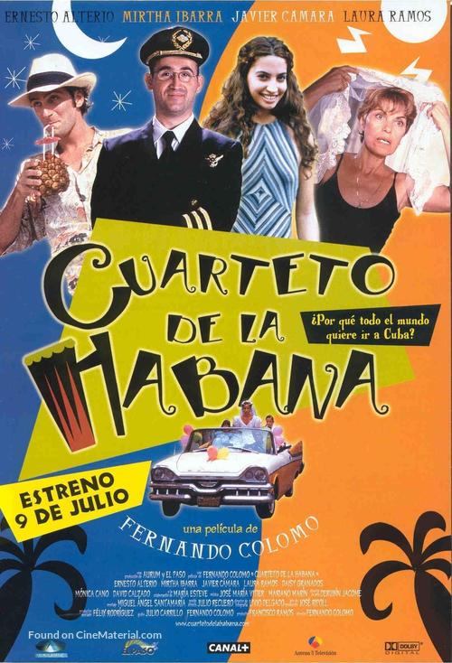 Cuarteto de La Habana - Spanish poster