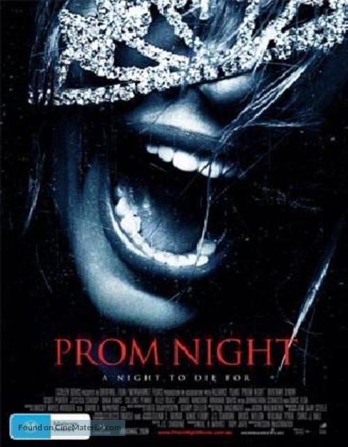 Prom Night - Australian Movie Poster