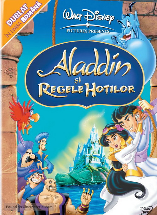 Aladdin And The King Of Thieves - Romanian DVD movie cover