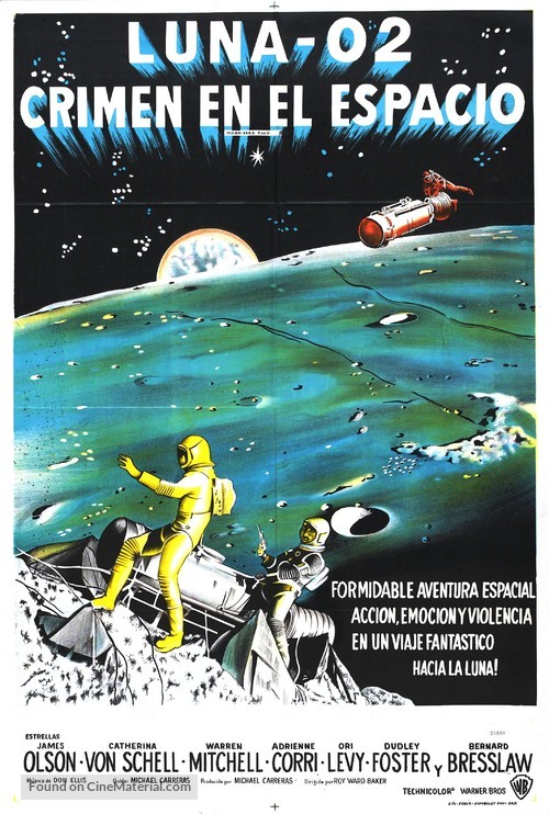 Moon Zero Two - Argentinian Movie Poster