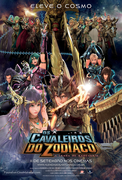 Saint Seiya: Legend of Sanctuary - Brazilian Movie Poster