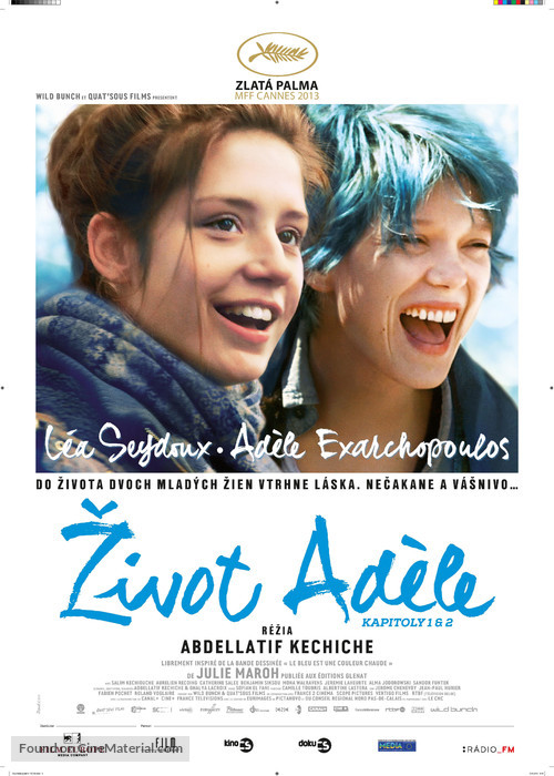 La vie d&#039;Ad&egrave;le - Slovak Movie Poster