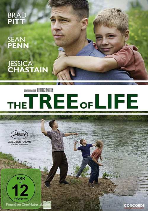 The Tree of Life - German DVD movie cover